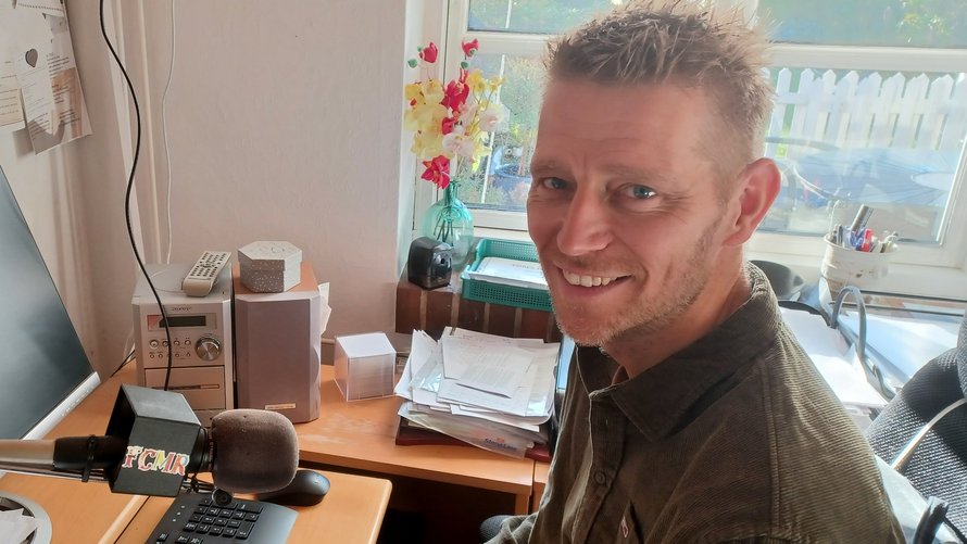 Årets første gæst i på Radio FCMR Søren Frederiksen