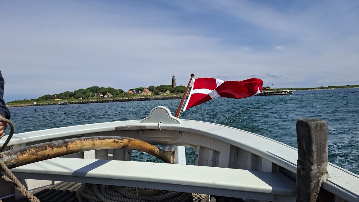 Alvilde 75 HK-medlemmer sejlede med Alvilde til Hirsholmene