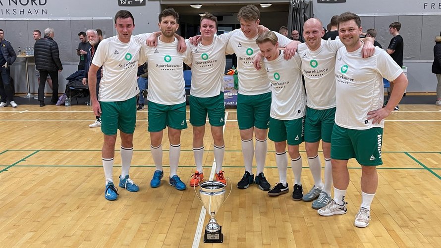 Sparekassen Danmark vandt futsalturnering i Arena Nord